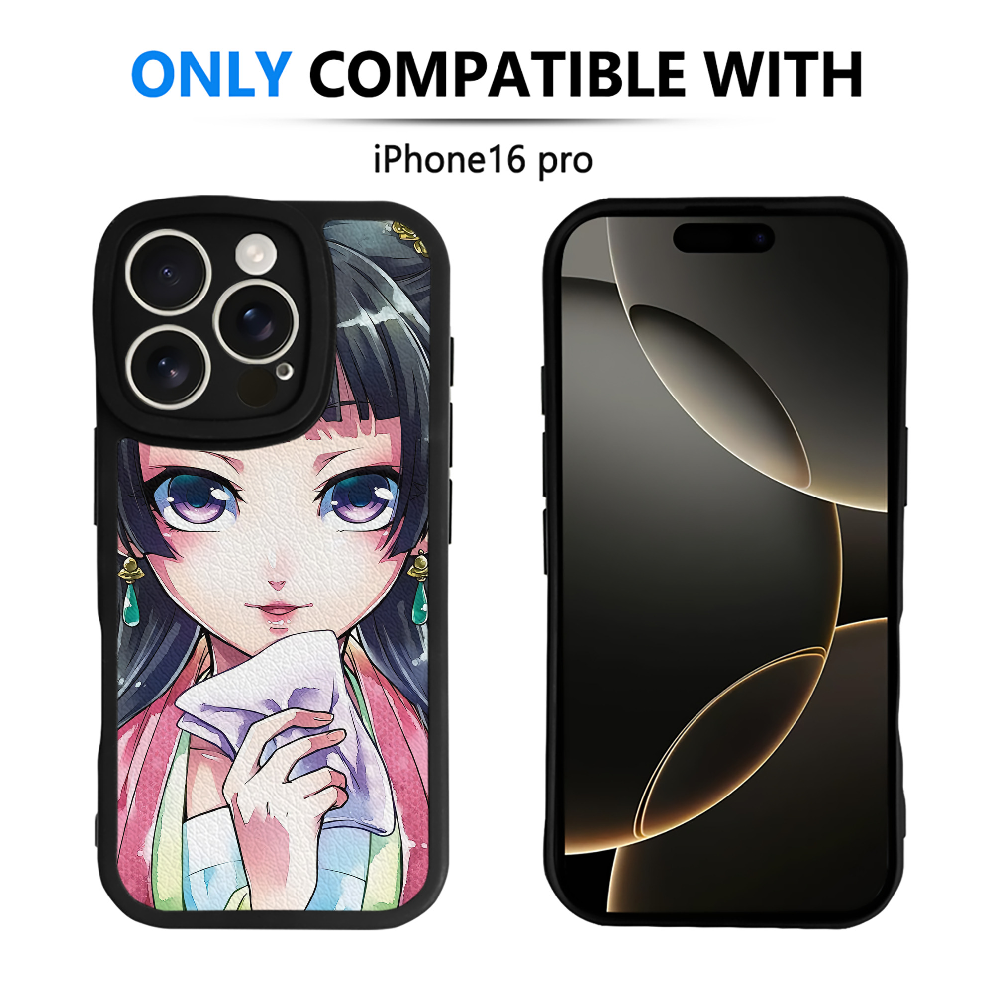薬屋のひとりごと The Apothecary Diaries 【iPhone 16シリーズ対応】シリコンスマホケース（レザー調） 材質：シリコン